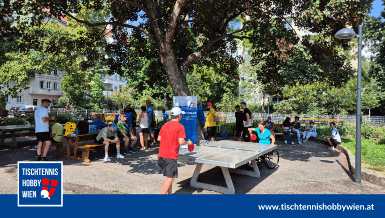 Tischtennis-Aktivitäten durch den Verein Tischtennis Hobby Wien bringen Leben auf die zahlreichen öffentlichen Tischtennisplätze und andere Sportstätten in Wien. Mit unseren Events tragen wir dazu bei, den Tischtennissport in der Stadt sichtbarer zu machen und die Begeisterung für diesen Sport weiter zu fördern. Wir freuen uns auf eine noch größere Beteiligung und auf viele weitere spannende Begegnungen!