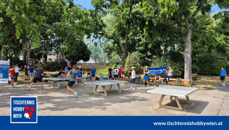 Tischtennis-Aktivitäten durch den Verein Tischtennis Hobby Wien bringen Leben auf die zahlreichen öffentlichen Tischtennisplätze und andere Sportstätten in Wien. Mit unseren Events tragen wir dazu bei, den Tischtennissport in der Stadt sichtbarer zu machen und die Begeisterung für diesen Sport weiter zu fördern. Wir freuen uns auf eine noch größere Beteiligung und auf viele weitere spannende Begegnungen!