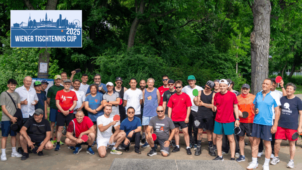 Das 4. Event des Wiener Tischtennis Cups 2025 – schon seit Tagen ausgebucht – verdeutlicht eindrucksvoll das anhaltende Interesse am gemeinsamen Tischtennisspiel im öffentlichen Raum.