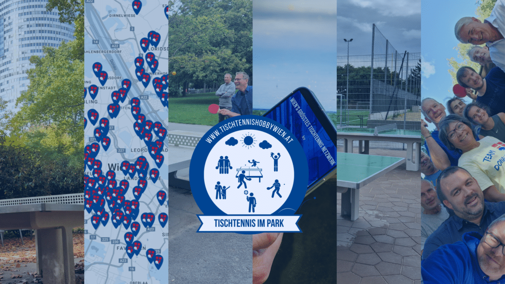 Tischtennis in Wien neu erleben: Unsere Initiative Tischtennis im Park startet voller Energie ins Jahr 2026! Sei dabei, wenn Tischtennis Hobby Wien mit seinen Partnern die grünen Oasen der Stadt wieder in sportliche Treffpunkte verwandelt und die Gemeinschaft an der Platte feiert.