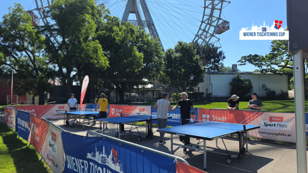 Tischtennis-Event vor der Kulisse des Wiener Riesenrads - Wiener Tischtennis Cup 2026