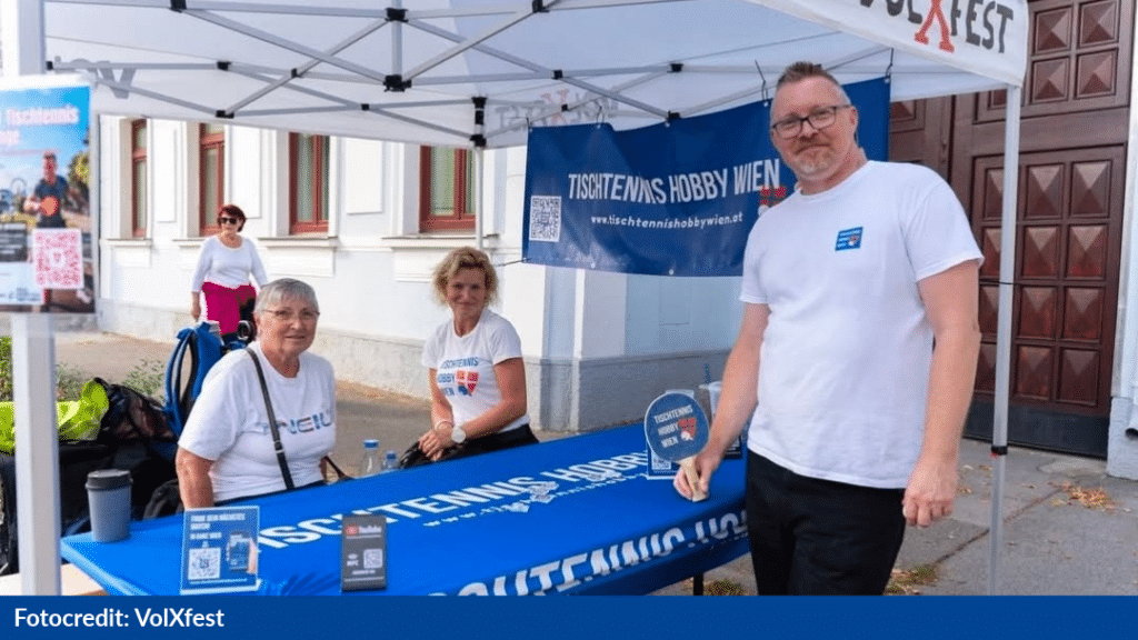 Tischtennis Hobby Wien, der als etwas anderer Tischtennis-Verein Menschen für den Sport begeistert.