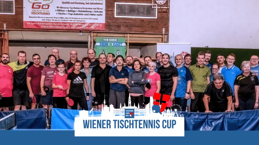 Am 3. Februar 2024 fiel der Startschuss für den 1. Wiener Tischtennis Cup 2024. Zum Auftakt waren wir zu Gast bei einem Wiener Tischtennisverein in Floridsdorf. Insgesamt nahmen 32 Spieler an diesem ersten Cup-Event teil und machten den Auftakt zu einer neuen Wiener Tischtennis-Serie.