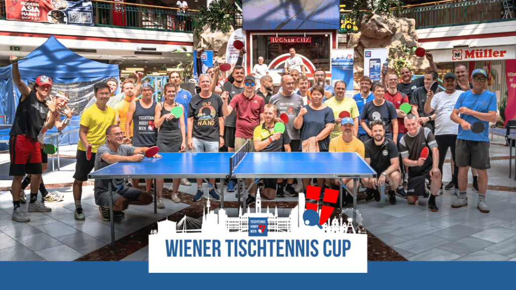 Tag 2 in der Wiener Lugner City: Auch am zweiten Tag war der Wiener Tischtennis Cup 2025 mit einem voll besetzten Turnierraster vertreten. Teilnehmer aus ganz Wien kamen nach Rudolfsheim-Fünfhaus, um gemeinsam Tischtennis zu spielen und den Hobby-Tischtennissport mitten im Bezirk sichtbar zu machen.