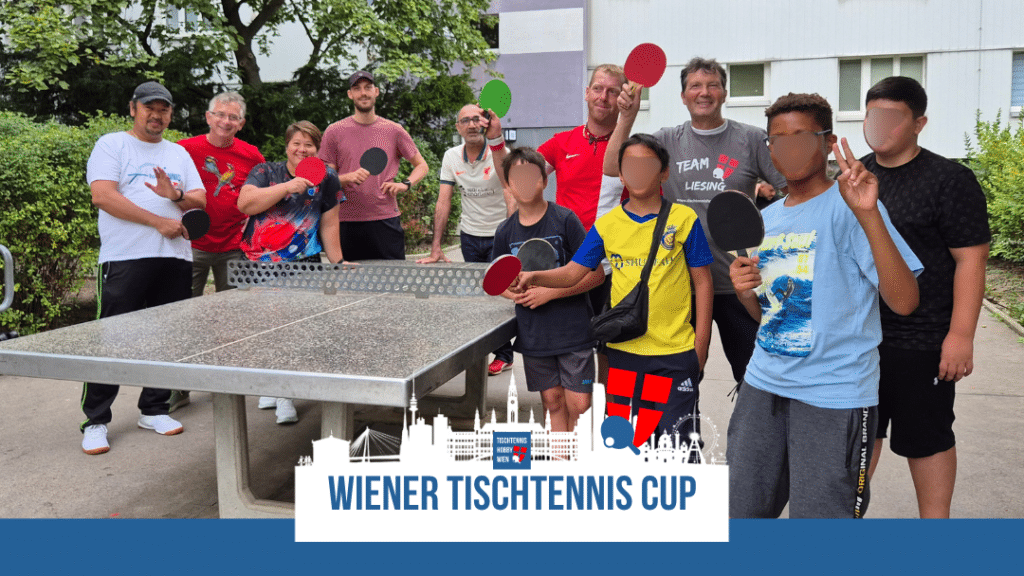 Am 1. August 2025 feierte der Wiener Tischtennis Cup eine besondere Premiere. Erstmals traten Jugendliche aus einem Wiener Gemeindebau gegen erfahrene Spieler:innen des Cups an und spielten um wertvolle Punkte für das Gesamtranking. Dabei wurde schnell sichtbar, dass in den jungen Spielern einiges an Talent steckt. Noch wichtiger als die Punkte war jedoch der Spaß am Spiel. Das Event zeigte, wie unkompliziert Jugendliche für Tischtennis begeistert werden können - und legte damit einen wichtigen Grundstein für weitere Begegnungen und mehr Tischtennis im Gemeindebau.