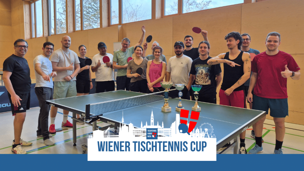 Der Wiener Tischtennis Cup 2025 nähert sich dem Ende - nur noch ein Event steht vor dem großen Finale. Die über die Saison gesammelten Gesamtpunkte entscheiden über die Platzierung. Eine abwechslungsreiche Saison liegt hinter uns: drinnen und draußen, an unterschiedlichen Orten in ganz Wien. Der Wiener Tischtennis Cup hat Tischtennis sichtbar gemacht und gezeigt: Tischtennis für alle - in Wien und unter Freunden.