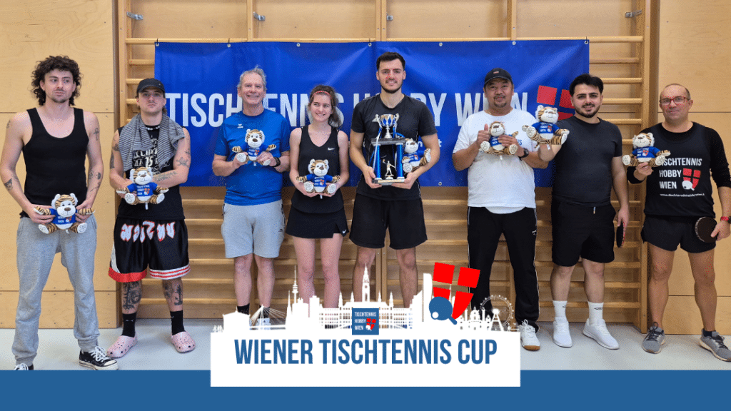 Was für ein besonderer Abschluss der Wiener Tischtennis Cup Saison 2025! Insgesamt 17 Events – abwechslungsreicher hätte eine Cup-Saison kaum sein können. Neue Gesichter, neue Spielgegner und immer wieder außergewöhnliche Tischtennis-Locations machten jedes Event zu einem besonderen Erlebnis. Und das Beste: Kein einziges Mal Nenngeld zahlen und trotzdem Tischtennis in Wien neu erleben – an einzigartigen Orten in ganz Wien. Wir freuen uns schon auf das nächste Jahr!
