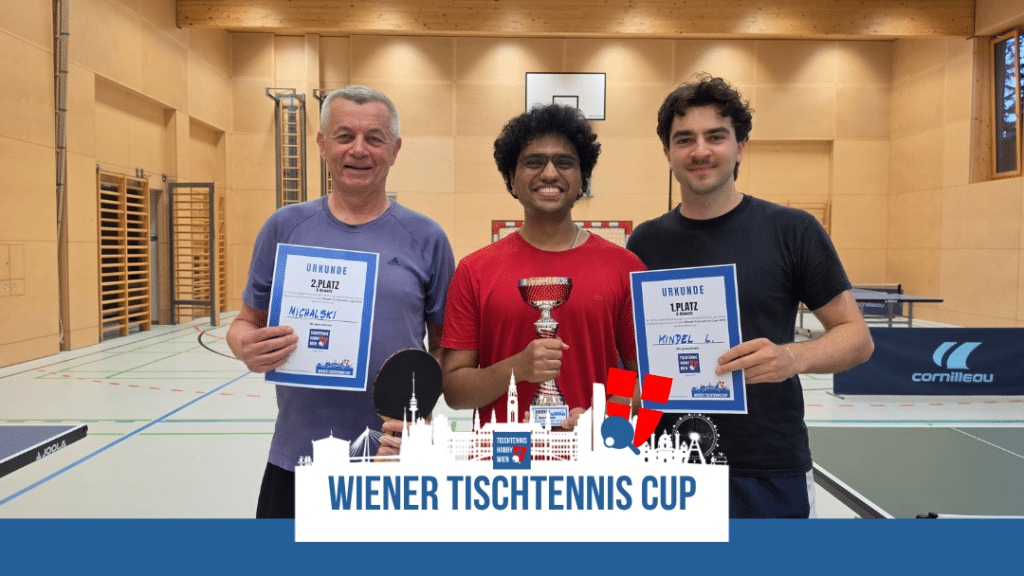 Ein weiteres Tischtennis-Event beim Wiener Tischtennis Cup 2026 war bereits seit Wochen ausgebucht. Ein voller Turnierraster, spannende Begegnungen und erneut viele neue Gesichter und Überraschungssieger sorgten für einen abwechslungsreichen Cup-Nachmittag. Wien spielt Tischtennis - und der Wiener Tischtennis Cup bringt immer wieder neue Spieler:innen an die Tische. Wir freuen uns bereits auf die weiteren Tischtennis-Events im Jahr 2026.