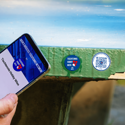 Mit unserem selbst entwickelten NFC Point die Tischtennis-Aktivität fördern – Schnell und einfach mit der Wiener Tischtennis-Familie vernetzen!