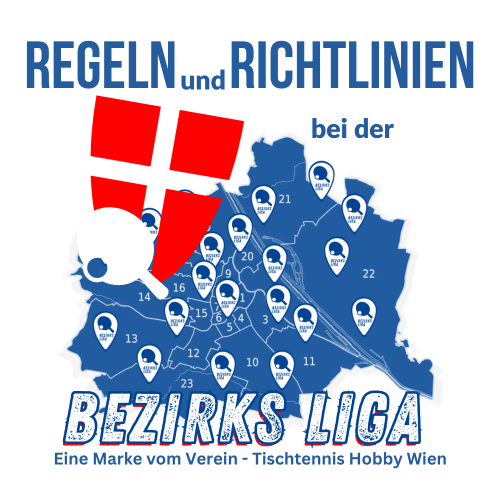 Unser BezirksLiga-Regulativ bildet den Grundstein für alle Tischtennisbegeisterten in Wien. Durch Spiele auf öffentlichen Tischtennisplätzen werden soziale Verbindungen innerhalb der Bezirke und darüber hinaus gestärkt. Einheitliche Regeln und Richtlinien sind dabei unerlässlich, um den Spielspaß zu gewährleisten.