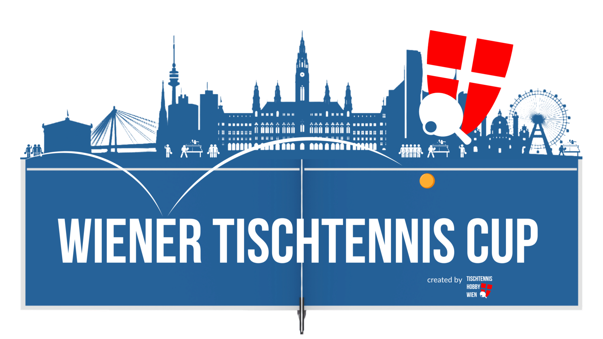 Der Wiener Tischtennis Cup bringt Vereins-Spieler*innen, ambitionierte Freizeitspieler*innen und Hobbyspieler*innen zusammen. Im Mittelpunkt steht dabei die Freude an der Aktivität an der Tischtennisplatte und das gemeinsame Spielerlebnis vor besonderen Locations in ganz Wien.